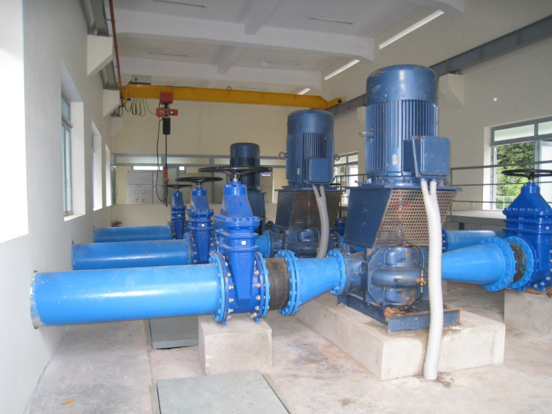 Trạm bơm tăng áp hệ thống cấp nước sạch cho Huyện Cần Giờ TP.HCM